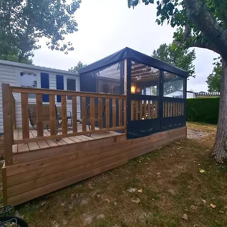 Mobil-home Climatise -3 Ch - Piscine キャンプ場
